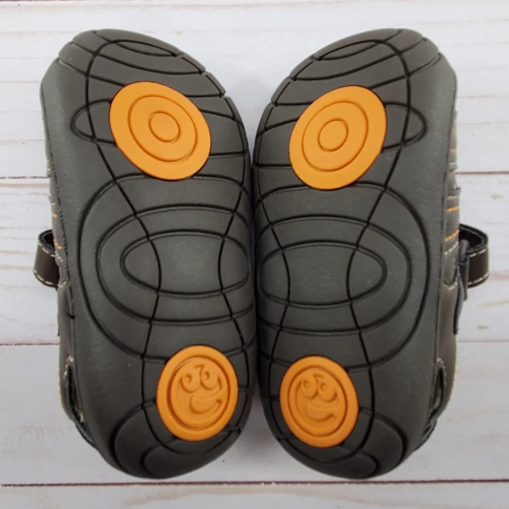 Stride Rite‎ Surprize Baby Toddler Boys Brown Sandals Size 4 Ace